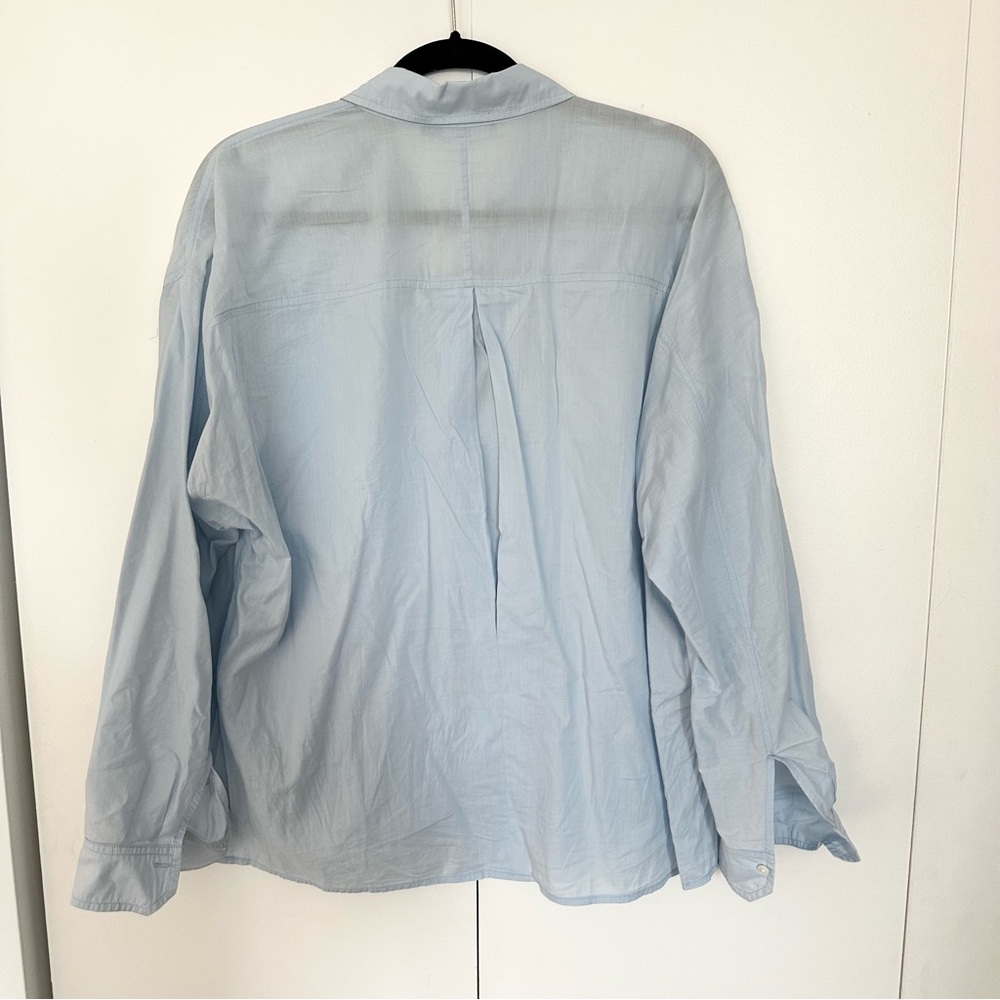 Vince Button Down Shirt - Light Blue - Picture 5 of 7